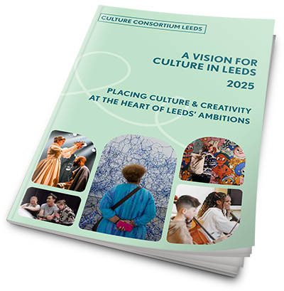 Mock up of the Vision for Culture in Leeds Report